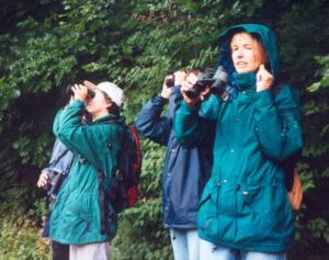 Exkursionen finden auch bei Regen statt!